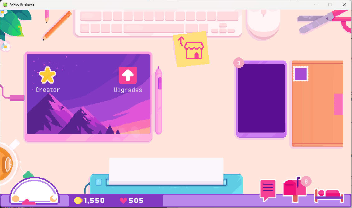 Sticky Business cozy game screenshot