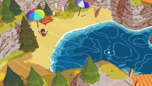 A Short Hike cozy game screenshot