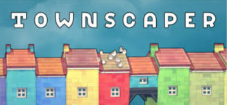 Townscaper cozy game cover art